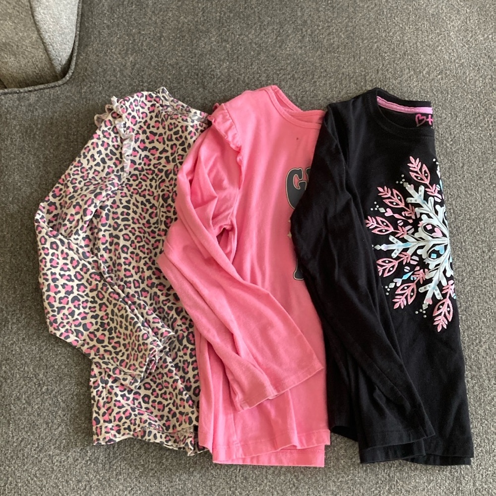 Girls long sleeve shirt lot